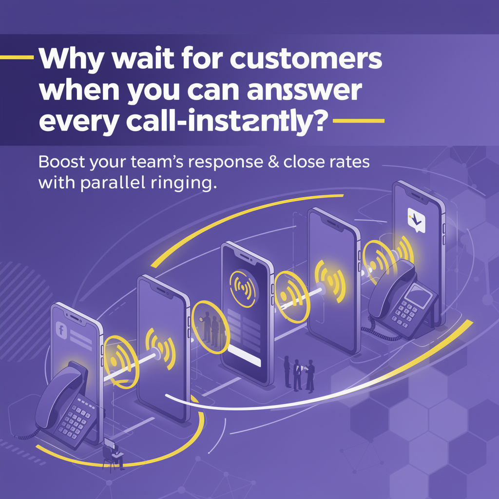 Why wait for customers when you can answer every call—instantly?