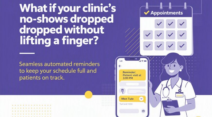What if your clinic’s no-shows dropped without lifting a finger?