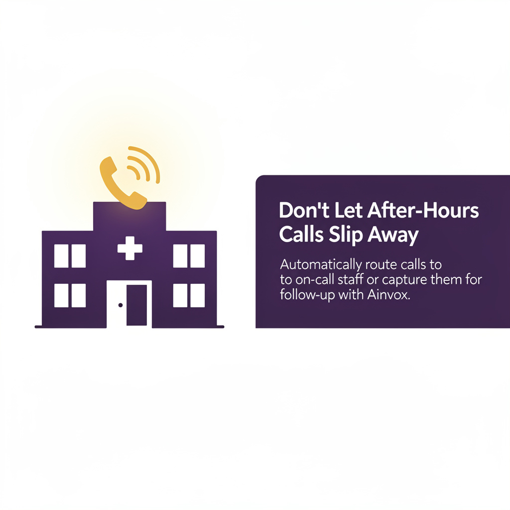 Missing calls after hours is costing your clinic patients—and revenue.