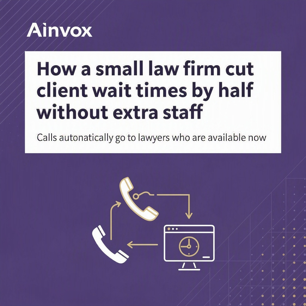 How Call Routing for Law Firms Cuts Client Wait Times by 50%