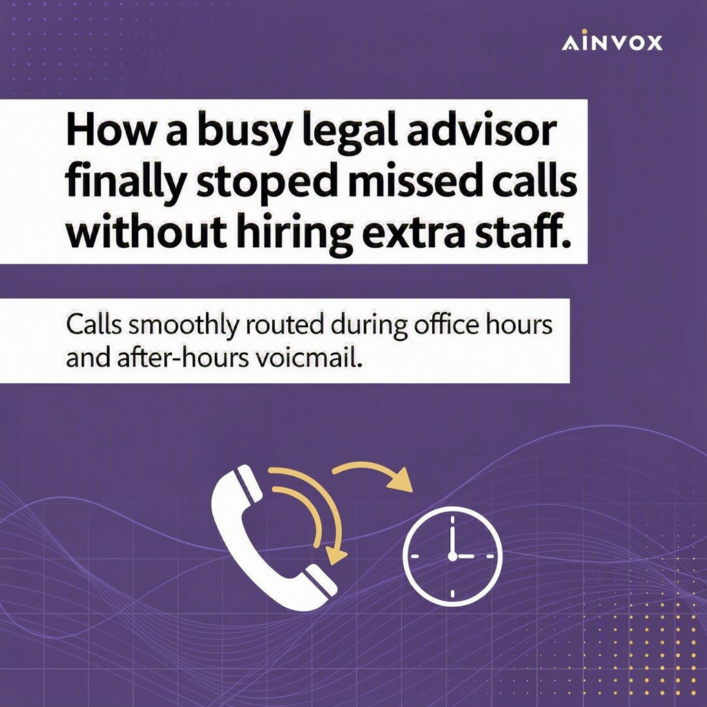 How Call Routing for Legal Advisors Cuts Missed Client Calls