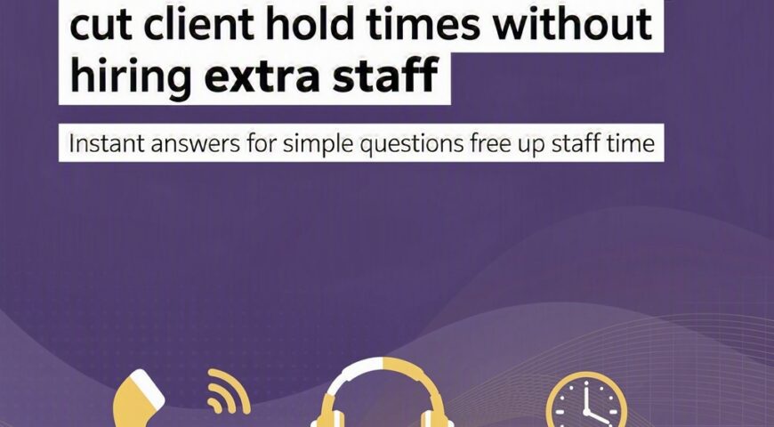 Cut Client Hold Times with IVR Self-Service for Accounting Firms