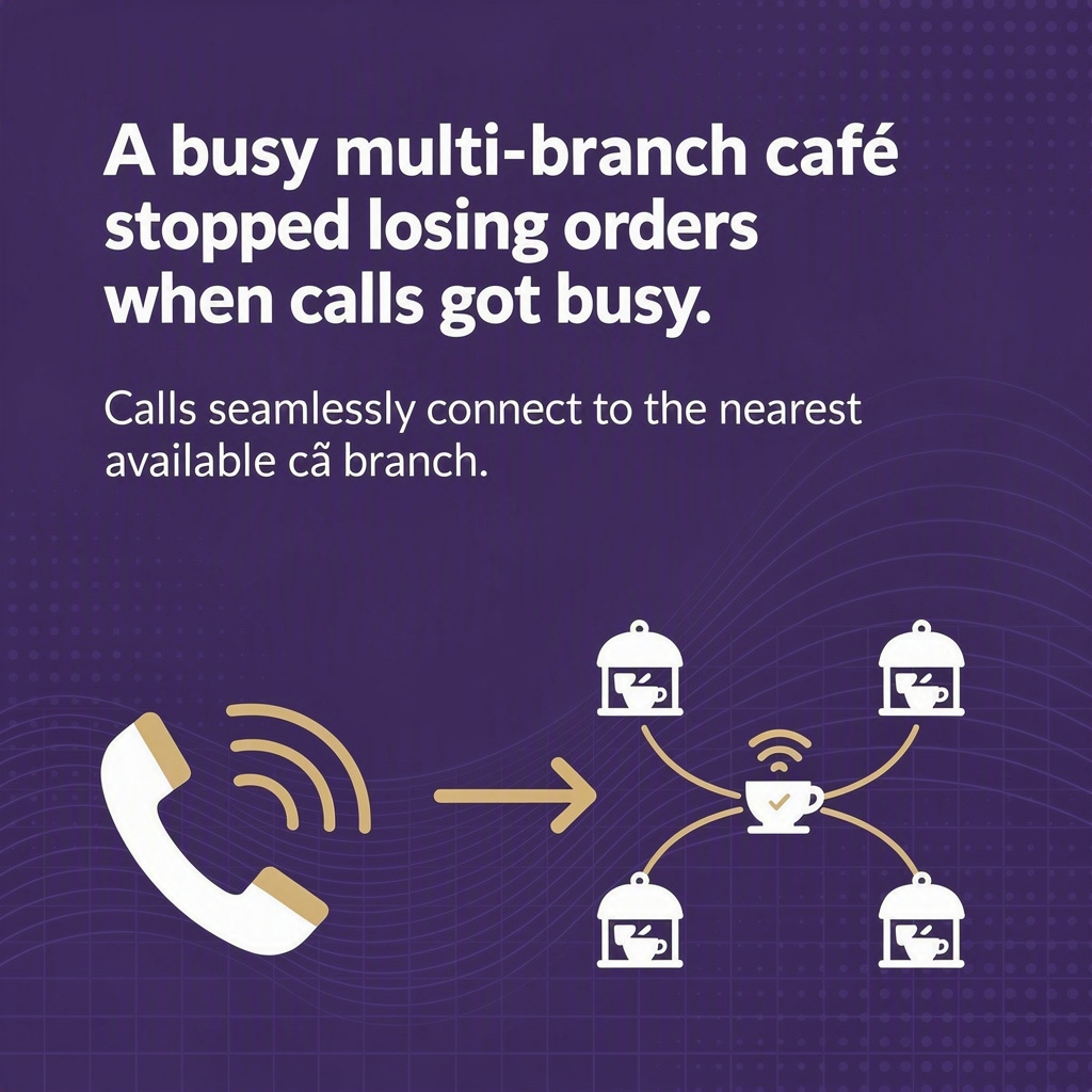 Efficient Call Routing for Multi-Branch Businesses to Reduce Missed Calls