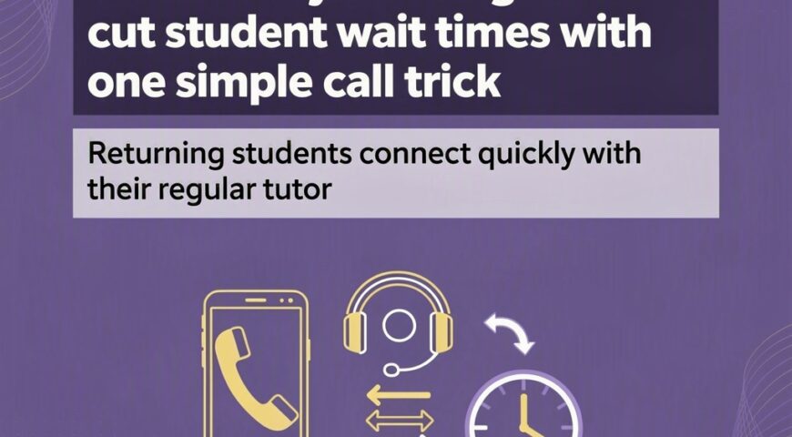 How Sticky Call Routing Cuts Student Wait Times Efficiently
